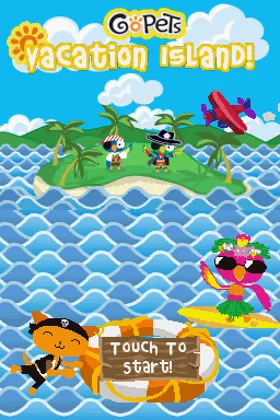 GoPets - Vacation Island! (USA) screen shot title